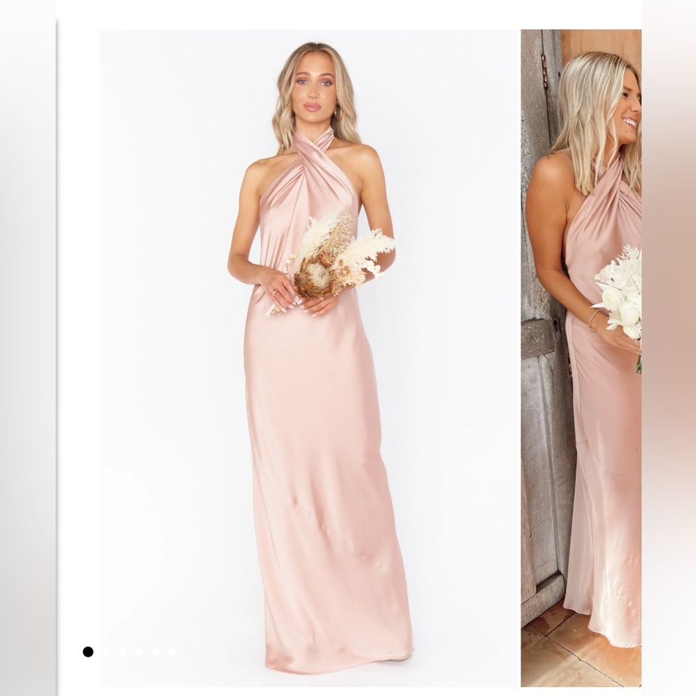Show Me Your MuMu Jasmine Halter Dress